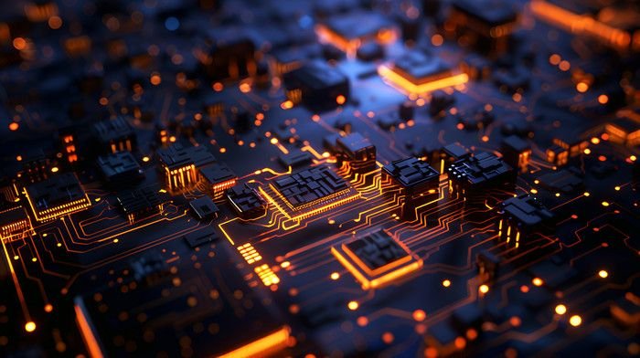 Fond De Technologie De Circuit électronique Moderne 3d _ JPG La photographie Téléchargement Gratuit – Pikbest